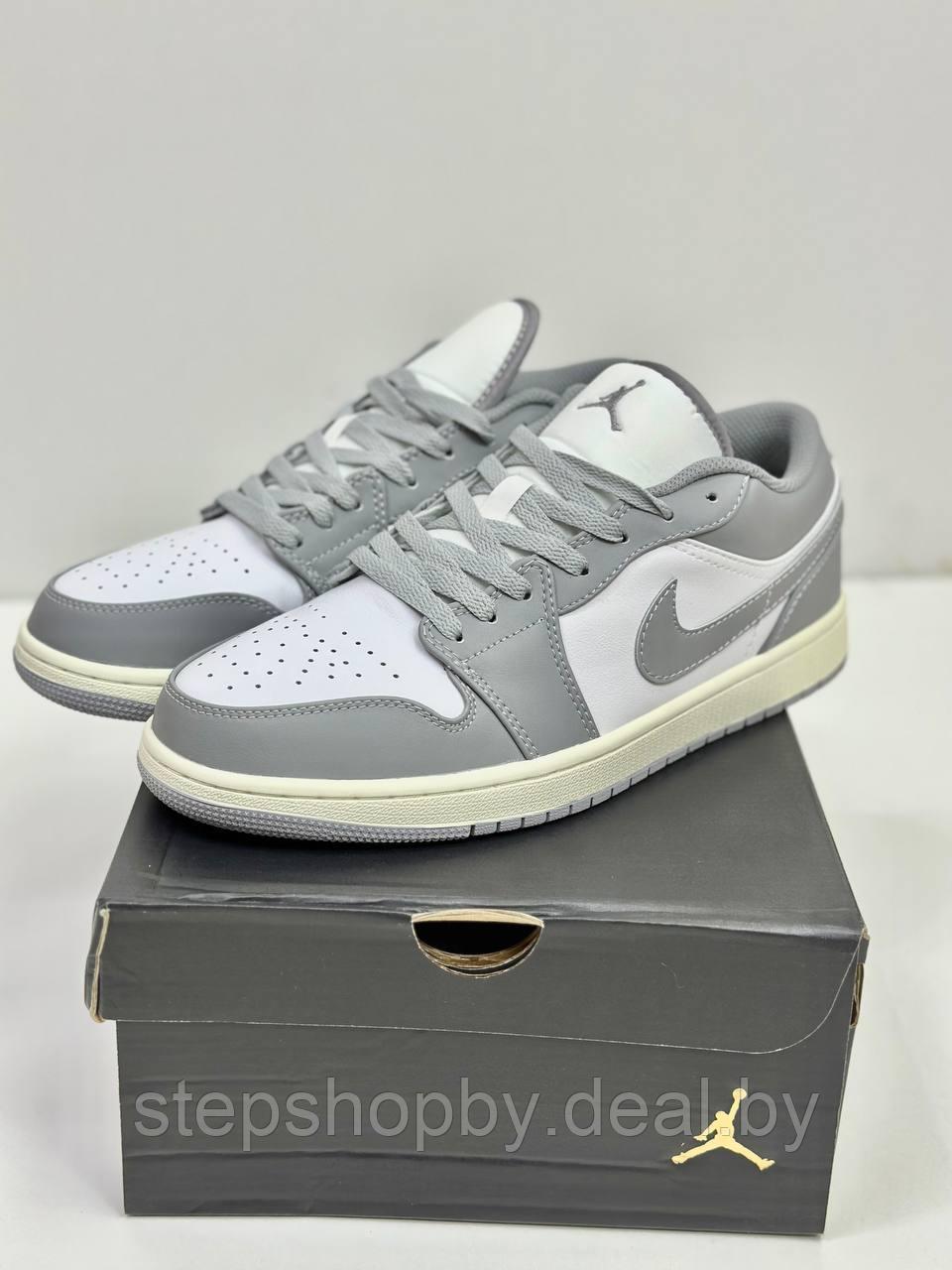 Кроссовки Nike Air Jordan 1 Low Vintage Grey - фото 2 - id-p212858859
