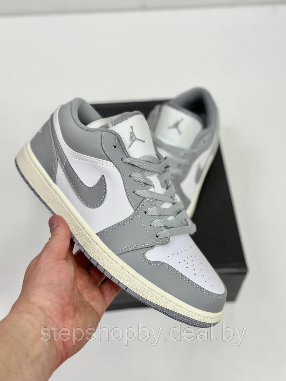 Кроссовки Nike Air Jordan 1 Low Vintage Grey - фото 3 - id-p212858859