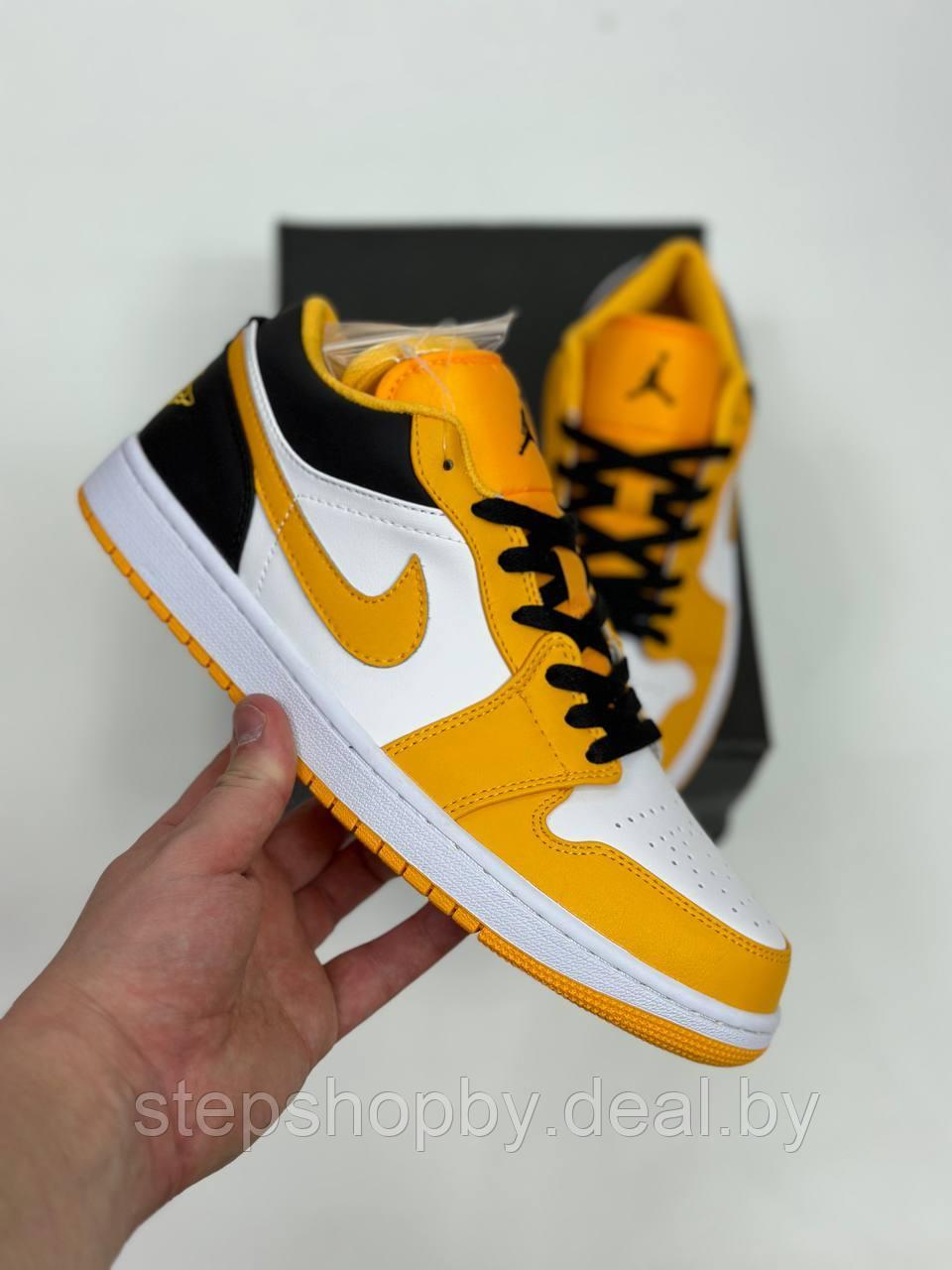 Кроссовки Jordan 1 Low Taxi (GS) 42 - фото 1 - id-p212858868