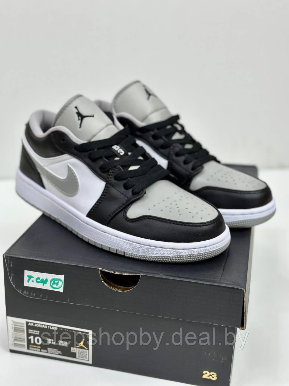 Кроссовки Nike Air Jordan 1 Low Light Smoke Grey - фото 4 - id-p212859044