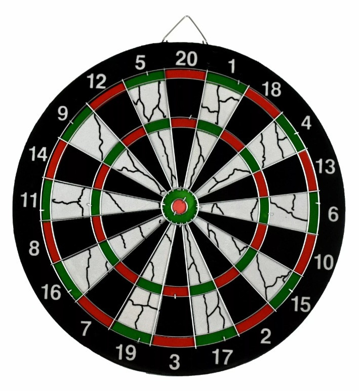Дартс CLIFF 15 дюймов, 38 см, 6 дротиков , арт.CS-15115