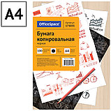 Бумага копировальная OfficeSpace, А4, 100л., черная, фото 2