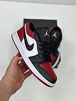 Кроссовки Air Jordan 1 Low Bred Toe 45