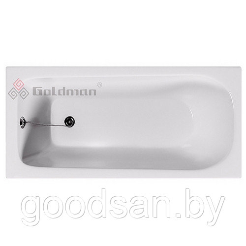 Ванна чугун Goldman classic 150x70х40 с ножками - фото 1 - id-p212910251