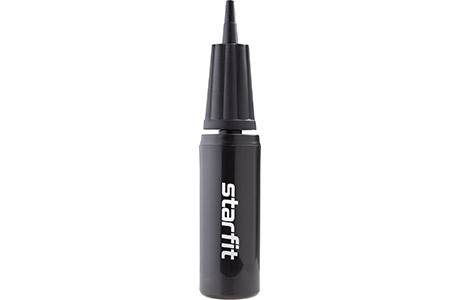 Насос для мяча гимнастического STARFIT, чёрный , арт.GB-402