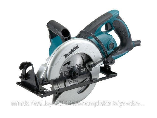 Циркулярная пила MAKITA 5477 NB в кор. (1800 Вт, 185х30 мм, до 60 мм, гипоидная передача) - фото 1 - id-p212912758