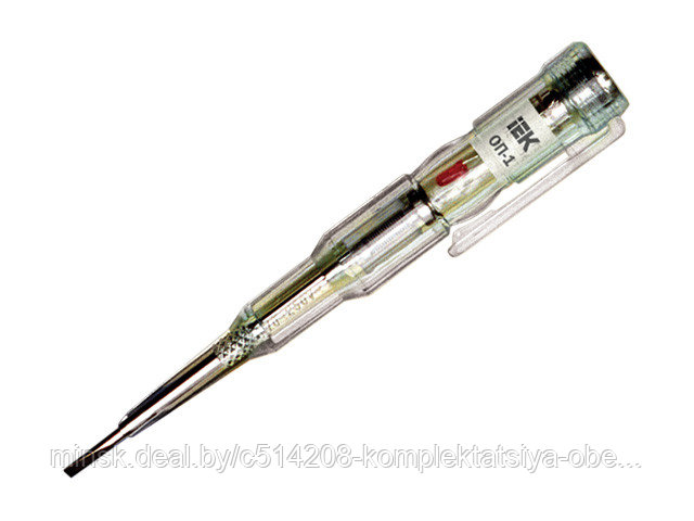 Пробник ОП-1 ИЭК TPR10 (Измеряет напряжение в диапазоне 70-600 В, методы измерения: контактный (до 250 В) и - фото 1 - id-p212912975