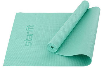 Коврик гимнастический для йоги STARFIT 173х61х0,4 см, мятный,FM-101-04-MI