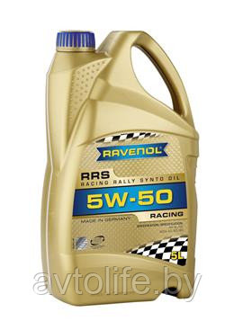 Масло для спортивных автомобилей Ravenol RRS 5W-50 5л - фото 1 - id-p1643883