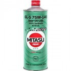Масло Mitasu MJ-414 RACING GEAR OIL GL-5 75W-140 LSD 100% Synthetic 1л