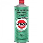 Масло Mitasu MJ-414 RACING GEAR OIL GL-5 75W-140 LSD 100% Synthetic 1л - фото 1 - id-p211949479