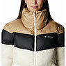 Куртка утепленная женская Columbia Puffect™ Color Blocked Jacket молочный, фото 3