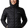 Куртка пуховая женская Columbia Delta Ridge™ Long Down Jacket черный, фото 4