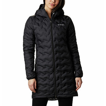 Куртка пуховая женская Columbia Delta Ridge™ Long Down Jacket черный