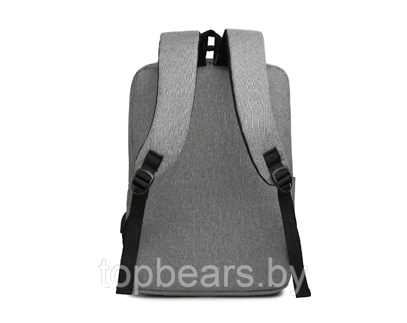 Городской рюкзак Modern City с отделением для ноутбука до 17 дюймов и USB портом Черный - фото 9 - id-p212949175