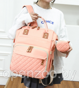 Модный многофункциональный рюкзак с термоотделом, USB и кошелечком Mommys Urban для мамы и ребенка / - фото 1 - id-p212949306
