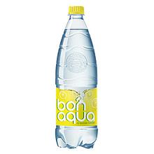 Вода питьевая Бонаква газированная лимон, 1 л
