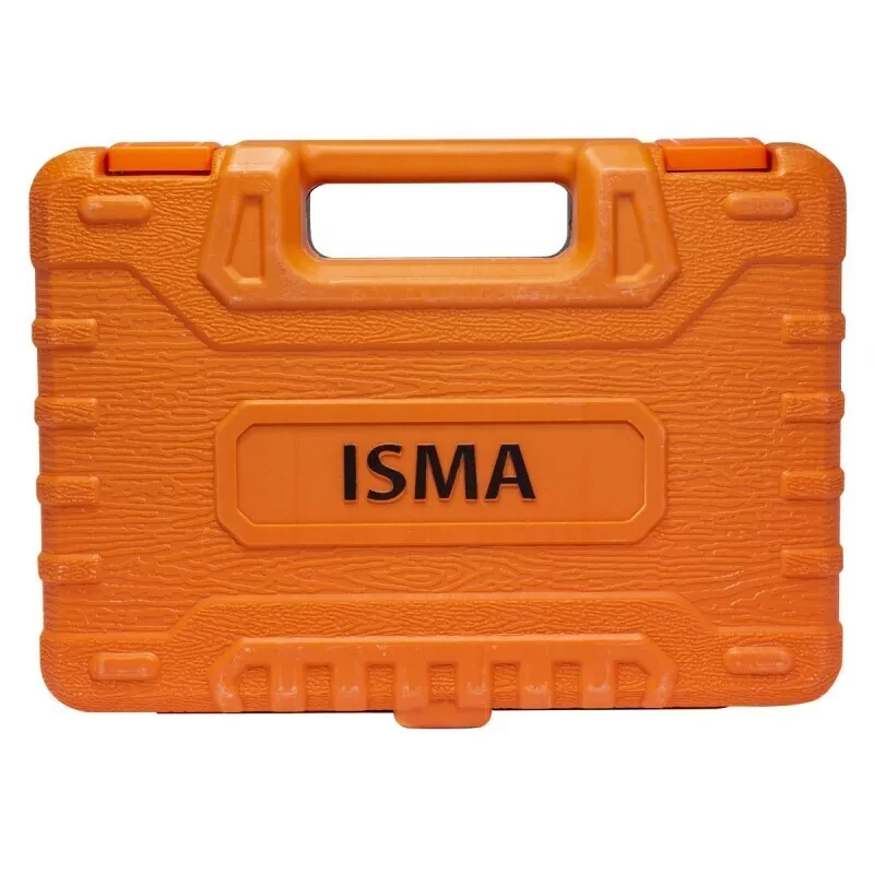 Набор инструмента 46пр. ISMA ISMA-2462-5 EURO 1/4''(6-гран.)(4-14мм) - фото 5 - id-p212948967