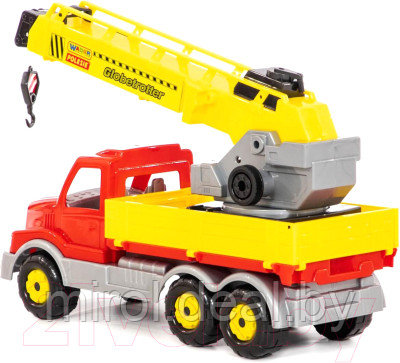 Кран игрушечный Полесье Кран с поворотной платформой Сталкер / 56511 - фото 5 - id-p212953083