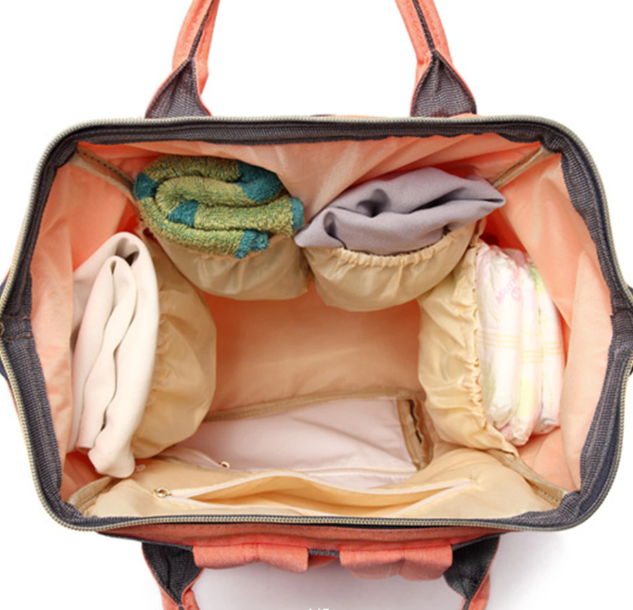Модный многофункциональный рюкзак с термоотделом, USB и кошелечком Mommys Urban для мамы и ребенка / - фото 3 - id-p212960393