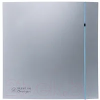 Вентилятор накладной Soler&Palau Silent-100 CRZ Silver Design - 3C / 5210603500