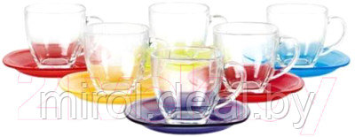 Набор для чая/кофе Luminarc Carine Rainbow N4217 - фото 1 - id-p212965889