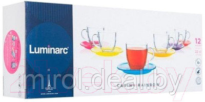 Набор для чая/кофе Luminarc Carine Rainbow N4217 - фото 4 - id-p212965889