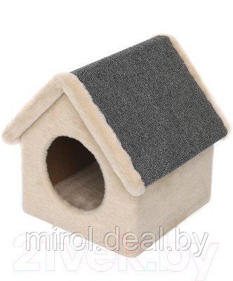 Домик-когтеточка Cat House Будка 0.38 - фото 1 - id-p212961593