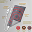 Массажирующая электрогрелка Massaging Weighted Heating Pad (3 уровня тепла, 3 режима массажа, 9 комбинаций,, фото 8