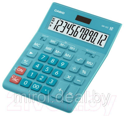 Калькулятор Casio GR-12C-LB-W-EP - фото 2 - id-p212967739