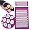 Набор для акупунктурного массажа 2 в 1 в чехле: коврик акупунктурные  подушка акупунктурная (Acupressure Mat, фото 10