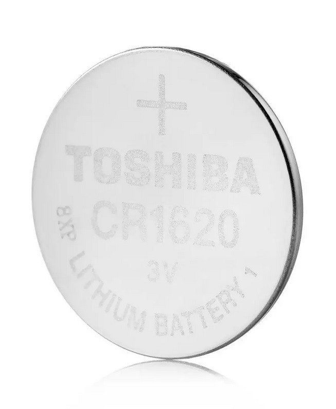Дисковая литиевая батарейка TOSHIBA CR1620 - фото 1 - id-p212979521