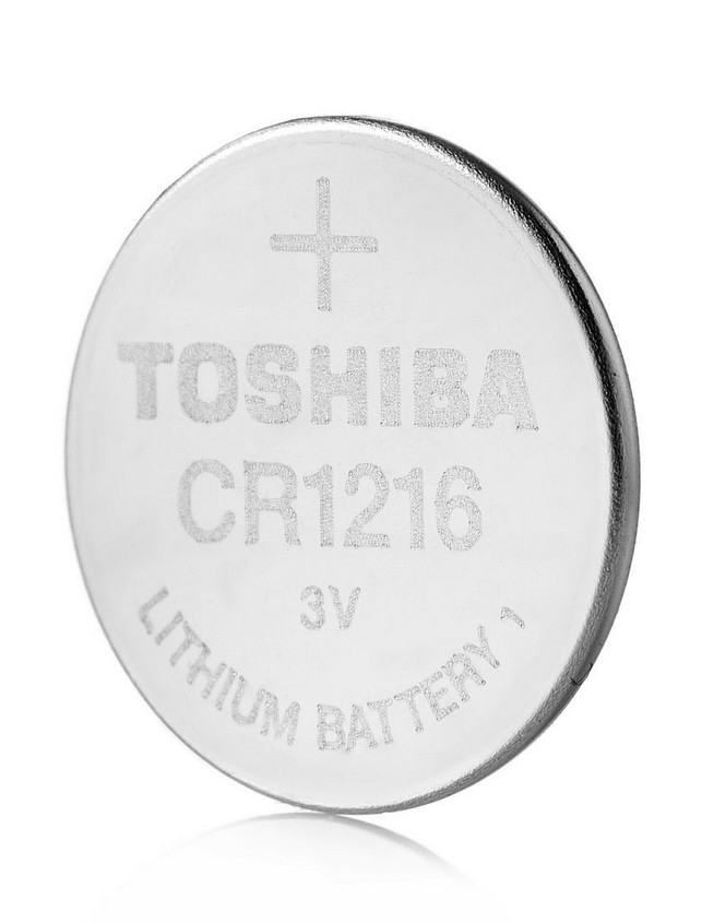 Дисковая литиевая батарейка TOSHIBA CR1216 - фото 1 - id-p212979544