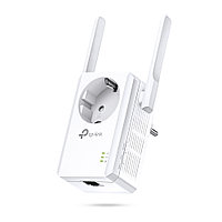 Усилитель Wi-Fi TP-Link TL-WA860RE со встроенной розеткой, 2.4 ГГц, до 300 Mbps, 1x100Mbit LAN