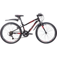 Велосипед Novatrack Prime 24 р.11 2023 (черный)