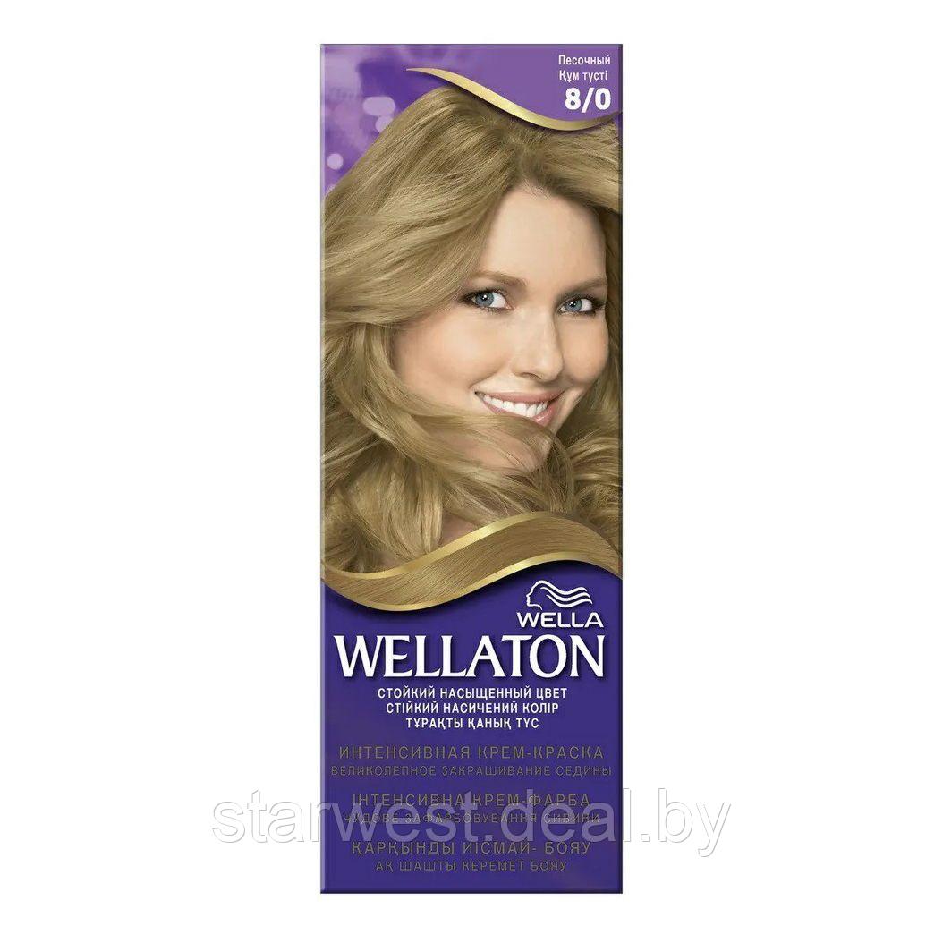 Wellaton Веллатон Wella 8/0 Песочный Крем-краска стойкая для окрашивания волос - фото 4 - id-p212749333