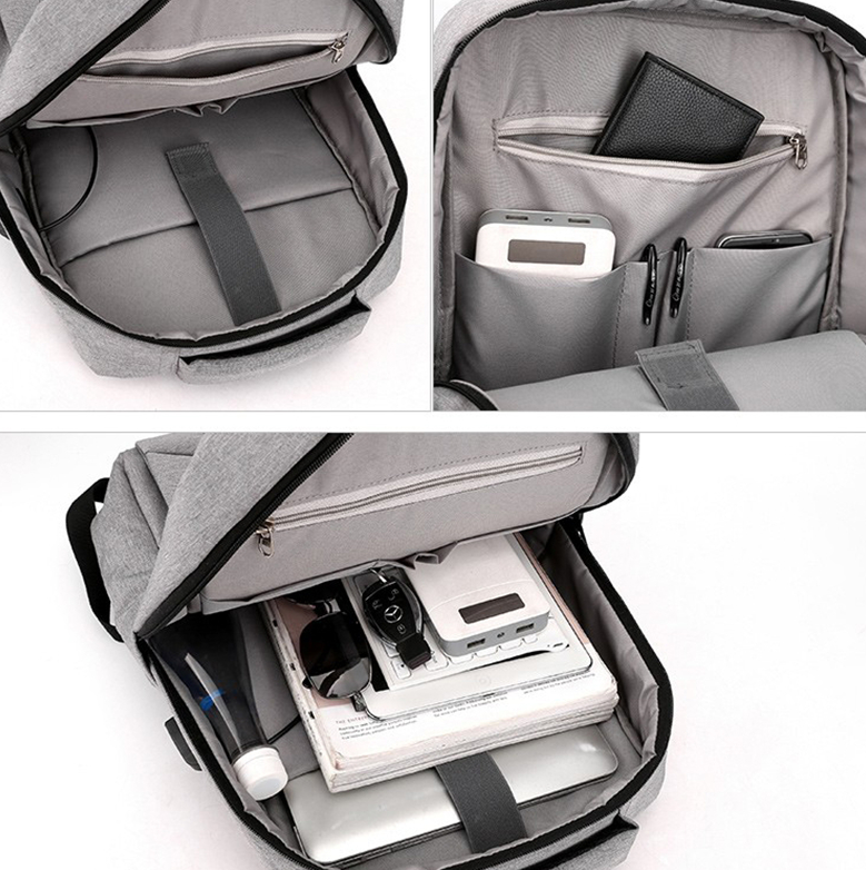 Городской рюкзак Modern City с отделением для ноутбука до 17 дюймов и USB портом - фото 7 - id-p212982344