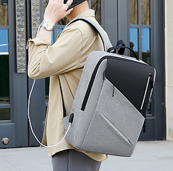 Городской рюкзак Modern City с отделением для ноутбука до 17 дюймов и USB портом