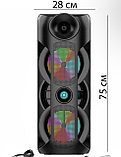 Портативная колонка BT Speaker ZQS-8202A, с микрофоном, с пультом ДУ 40 Ватт, фото 2
