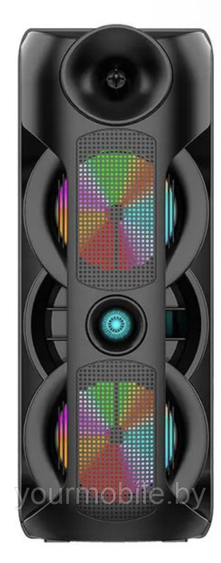 Портативная колонка BT Speaker ZQS-8202A, с микрофоном, с пультом ДУ 40 Ватт - фото 4 - id-p212982563