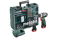 600080880 Шуруповерт Metabo PowerMaxx BS Basic Set Mobile Workshop