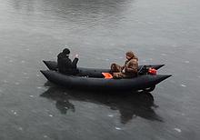 "КАТАНА" - надувные мотосани, безопасное самоходное средство передвижения по льду, снегу, воде