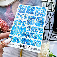 Пленки LAQUE NAIL WRAPS PEDICURE FOIL №2