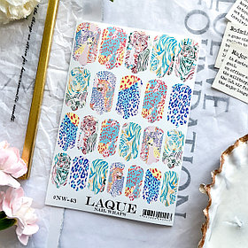 Пленки LAQUE NAIL WRAPS №43