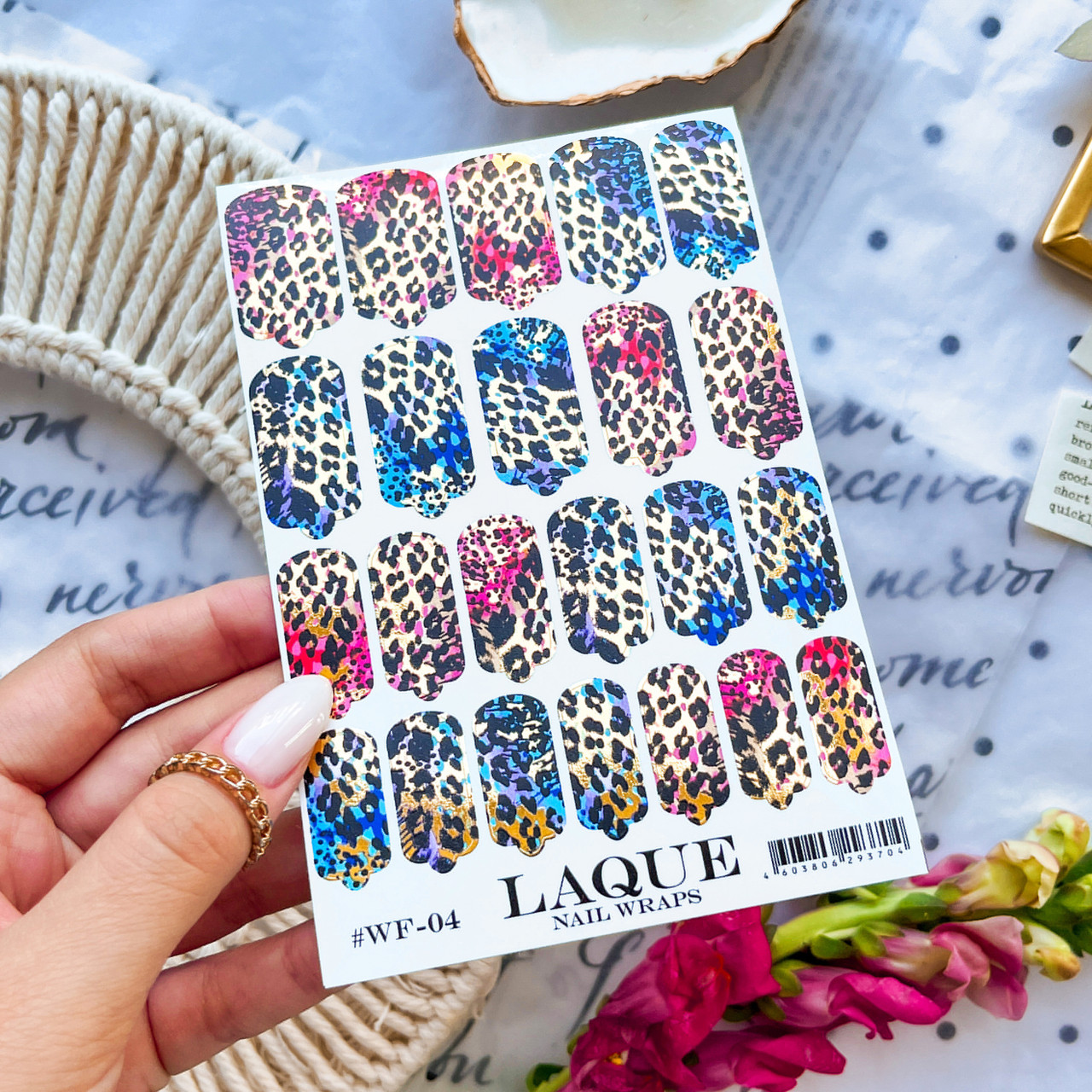 Пленки LAQUE NAIL WRAPS FOIL №4