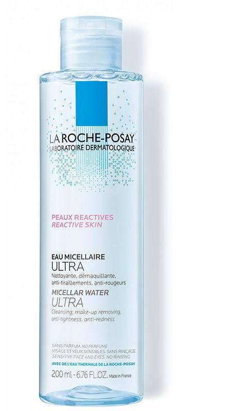 Мицеллярная вода La Roche-Posay Ля Рош Ultra для чувствительной, склонной к аллергии кожи, 200 мл - фото 1 - id-p212987596