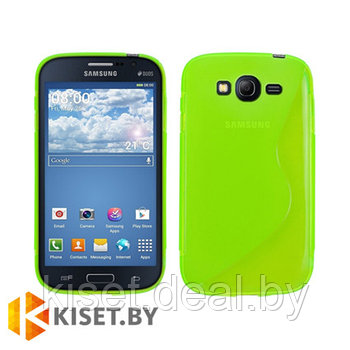 Силиконовый чехол для Samsung S5310 Galaxy Pocket Neo, зелёный