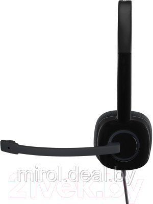 Наушники-гарнитура Logitech Stereo Headset H151 - фото 2 - id-p213005943