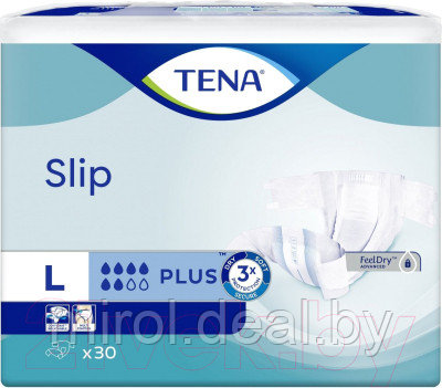 Подгузники для взрослых Tena Slip Plus Large - фото 1 - id-p213016436