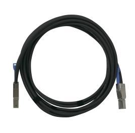 Кабель QNAP CAB-SAS20M-8644 Mini SAS cable (SFF-8644), 2.0m - фото 1 - id-p212708161